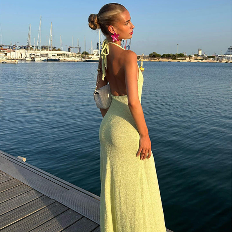 Claire | Mouwloze Maxi-jurk