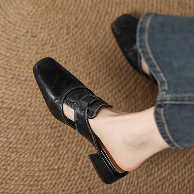 Mules in Pelle Premium
