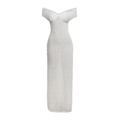 Althea | Elegante Rugloze Maxi Jurk