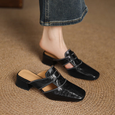 Mules in Pelle Premium