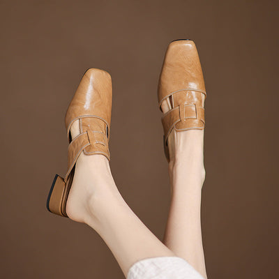 Mules in Pelle Premium