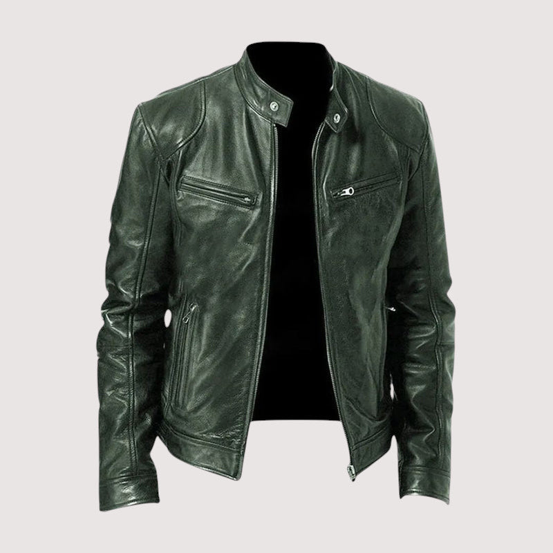 Alaric™ | Giacca in Pelle da Uomo