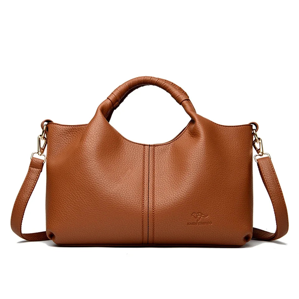 LuxeTote™ Borsa Donna in Pelle Morbida Multiuso