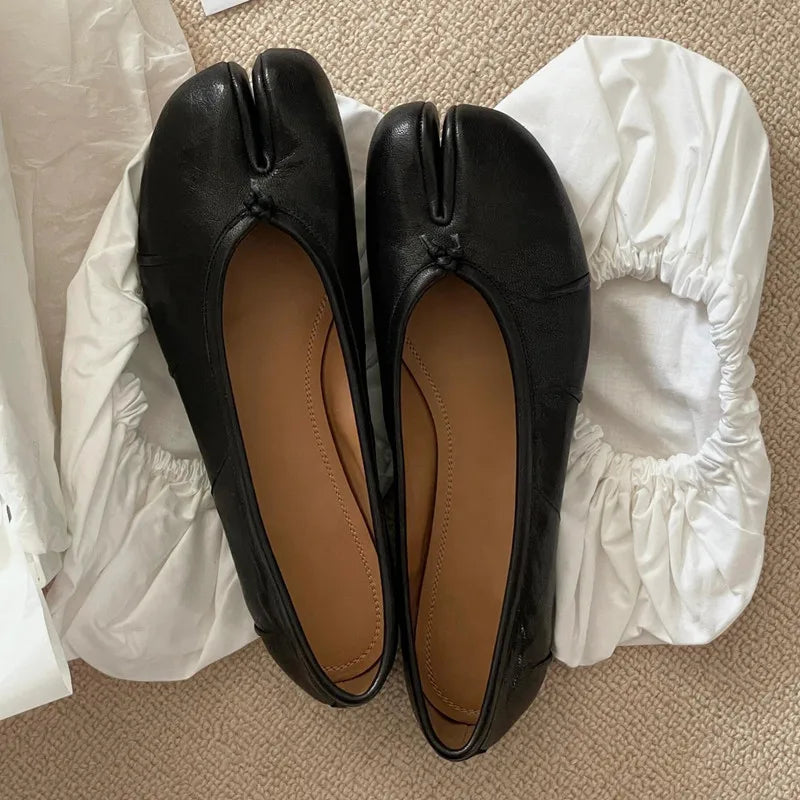 TabiChic™ Ballerine con Punta Divisa e Suola Morbida