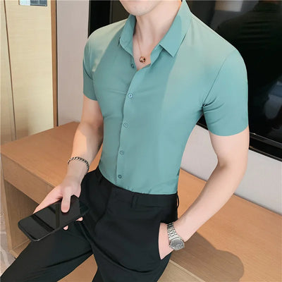 Evolvion™ – Camicia Uomo Ultra Stretch Senza Cuciture