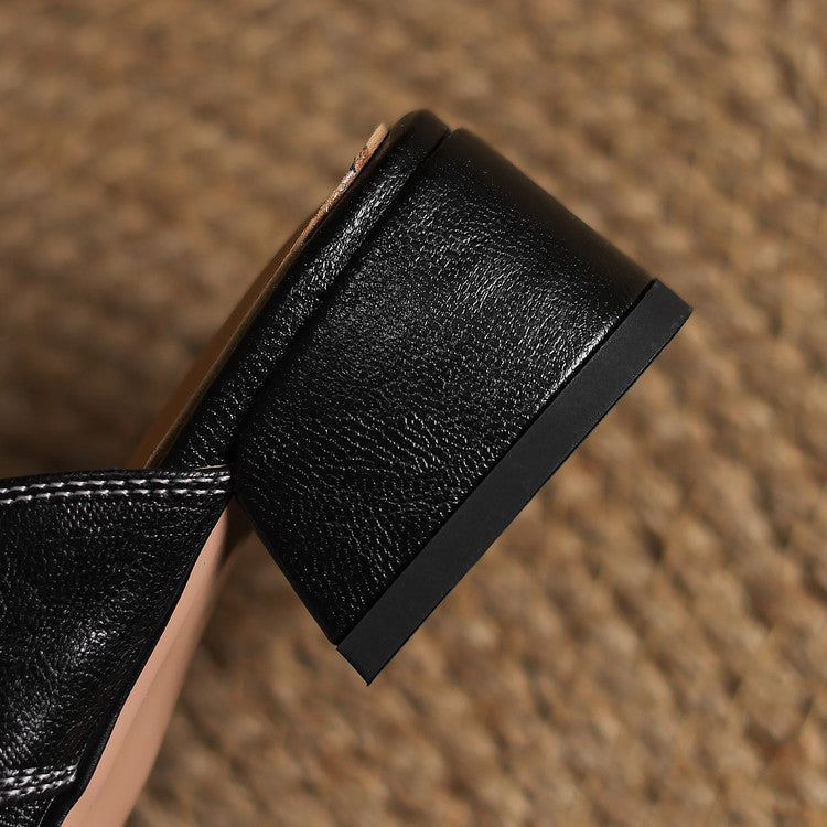 Mules in Pelle Premium