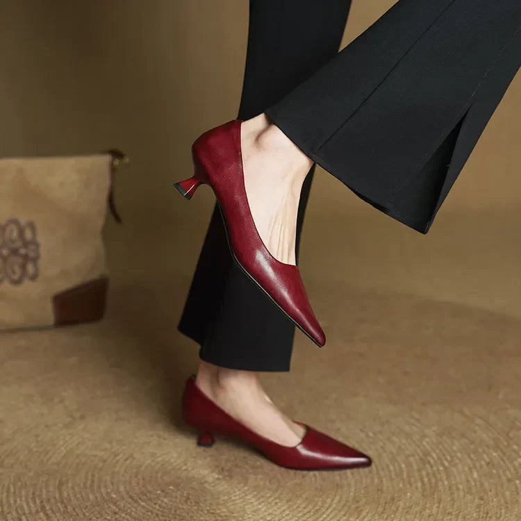 Anok™ Décolleté in Vera Pelle