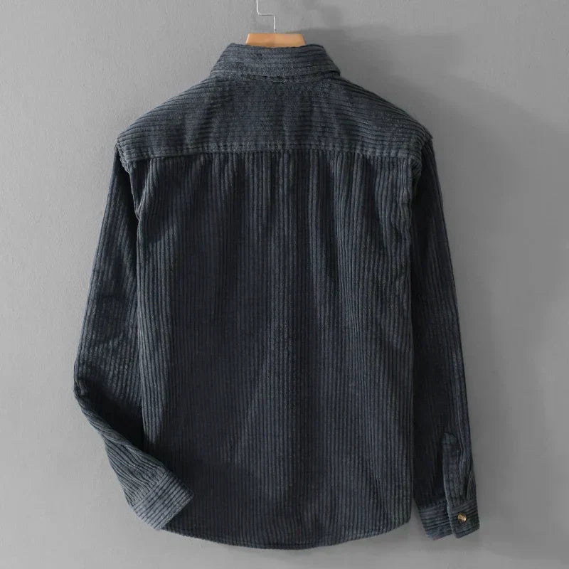 Rafael™ | Camicia Elegante in Velluto a Coste
