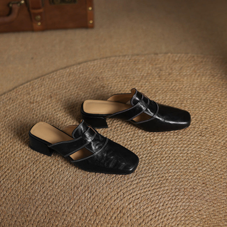 Mules in Pelle Premium
