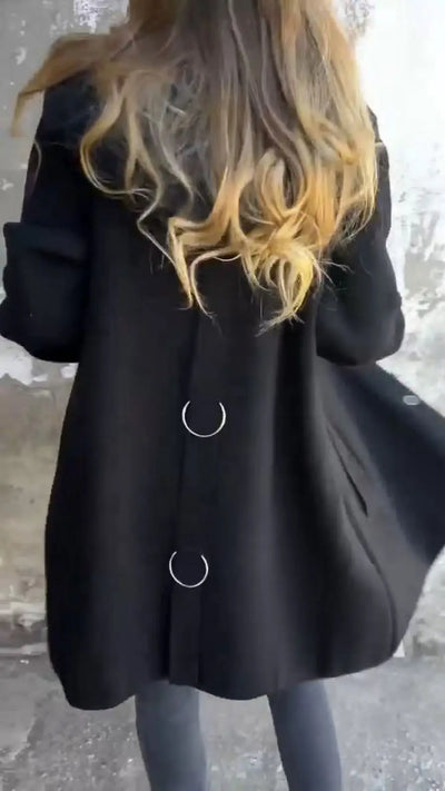 Sorelia™ Cappotto Elegante con Cappuccio
