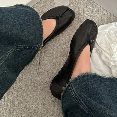 TabiChic™ Ballerine con Punta Divisa e Suola Morbida
