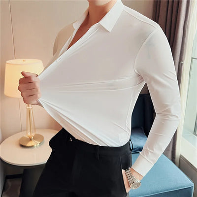 Evolvion™ – Camicia Uomo Ultra Stretch Senza Cuciture