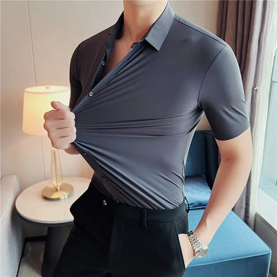 Evolvion™ – Camicia Uomo Ultra Stretch Senza Cuciture