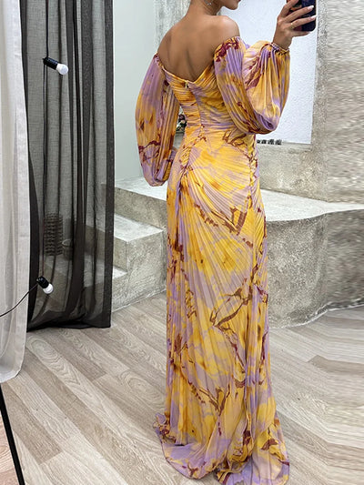Alessia™ Abito Elegante con Scollo a V