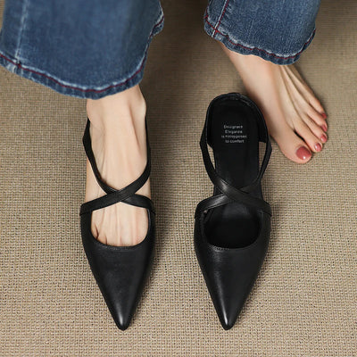 Aluna™ Mules in Pelle Vera
