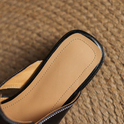 Mules in Pelle Premium