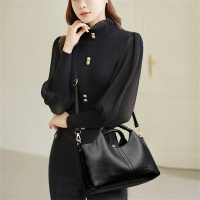 LuxeTote™ Borsa Donna in Pelle Morbida Multiuso