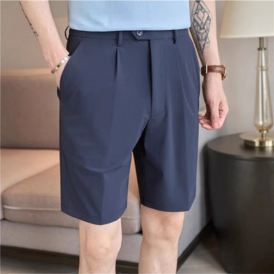 Arden™ | Pantaloncini Estivi in Seta Ghiaccio Elasticizzati per Uomo