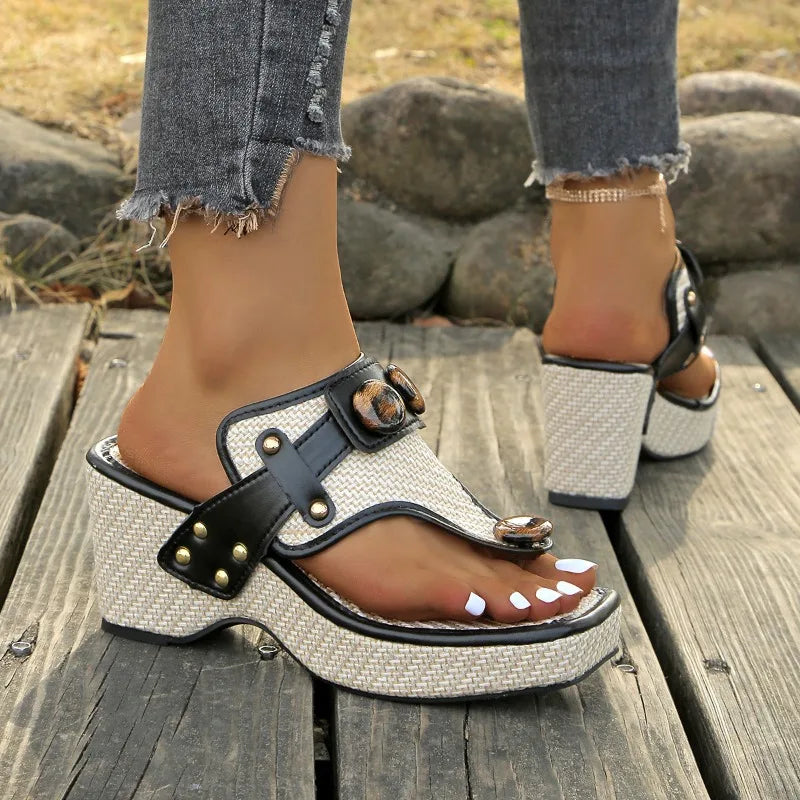 Evelina™ Sandali Resin Chic