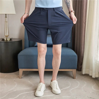Arden™ | Pantaloncini Estivi in Seta Ghiaccio Elasticizzati per Uomo