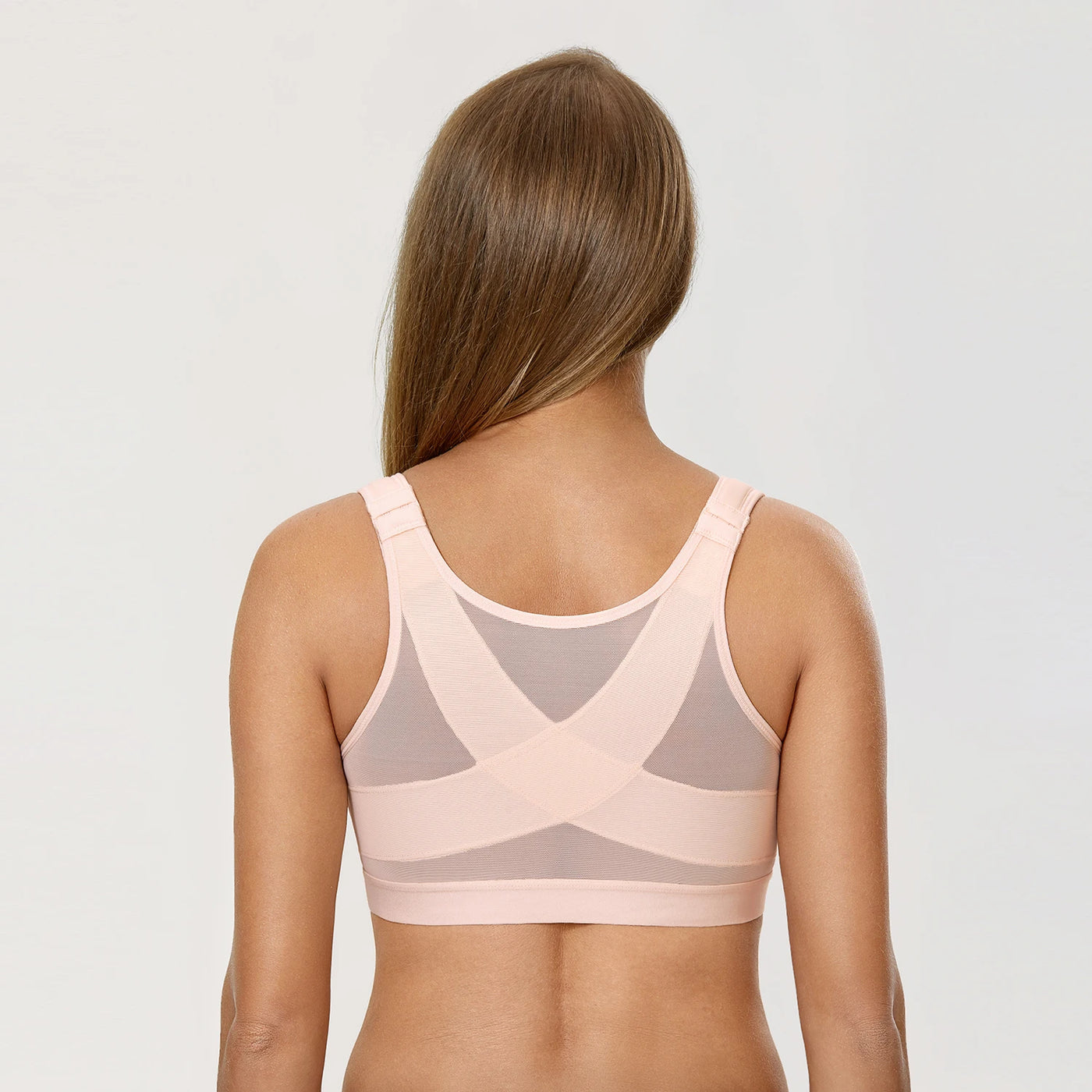 Delimira™ Reggiseno Plus con Chiusura Frontale e Supporto Schiena