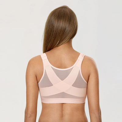 Delimira™ Reggiseno Plus con Chiusura Frontale e Supporto Schiena