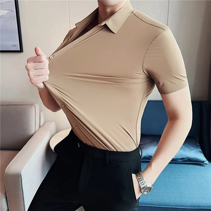 Evolvion™ – Camicia Uomo Ultra Stretch Senza Cuciture