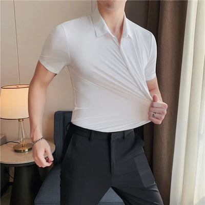 Evolvion™ – Camicia Uomo Ultra Stretch Senza Cuciture