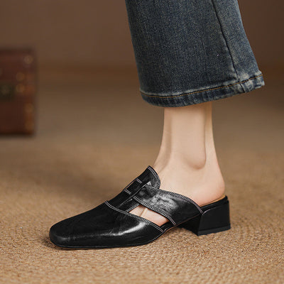 Mules in Pelle Premium