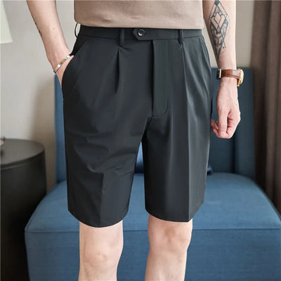 Arden™ | Pantaloncini Estivi in Seta Ghiaccio Elasticizzati per Uomo