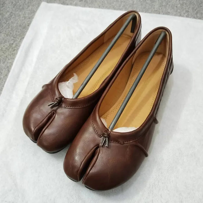 TabiChic™ Ballerine con Punta Divisa e Suola Morbida