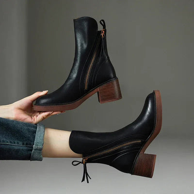 Klara™ Stivaletti Eleganti in Vera Pelle