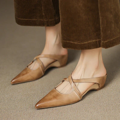 Aluna™ Mules in Pelle Vera