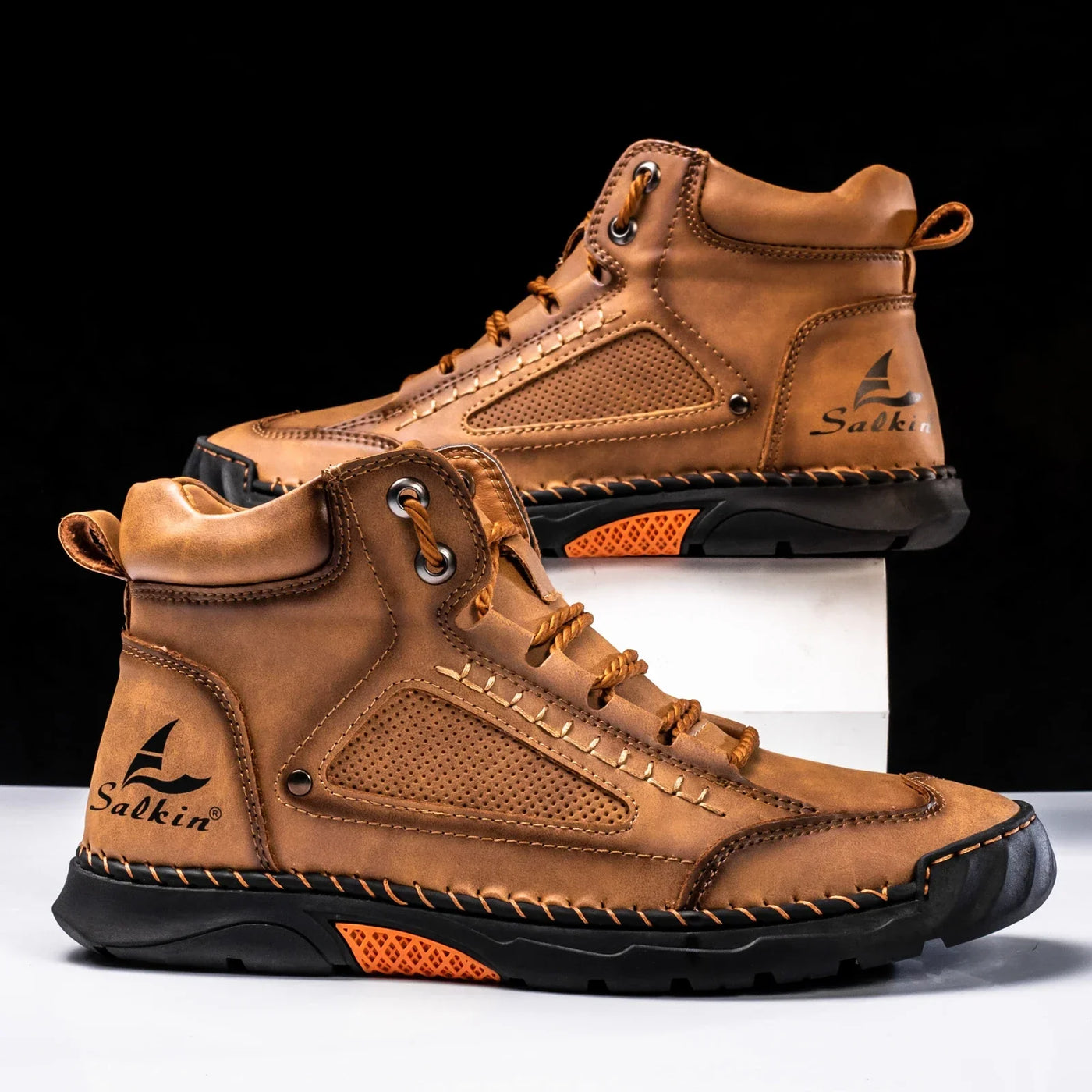 St. Moritz™ High Top in Vera Pelle