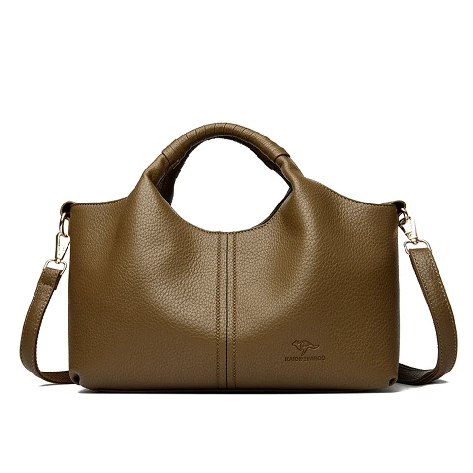 LuxeTote™ Borsa Donna in Pelle Morbida Multiuso