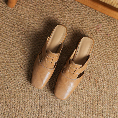 Mules in Pelle Premium
