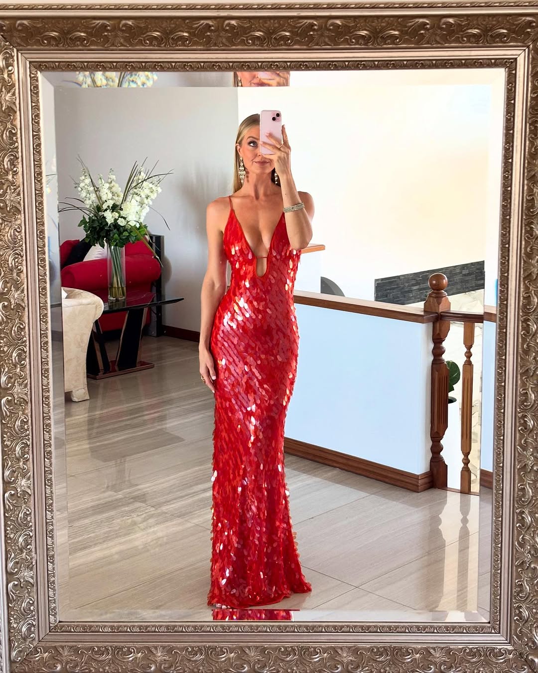 Kailani | Sequin Maxi Lange Jurk