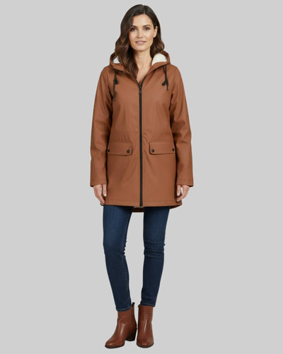 Astrid™ Parka Antipioggia Foderato in Pile