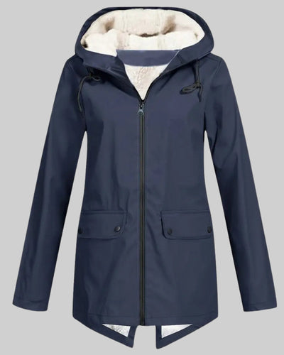 Astrid™ Parka Antipioggia Foderato in Pile
