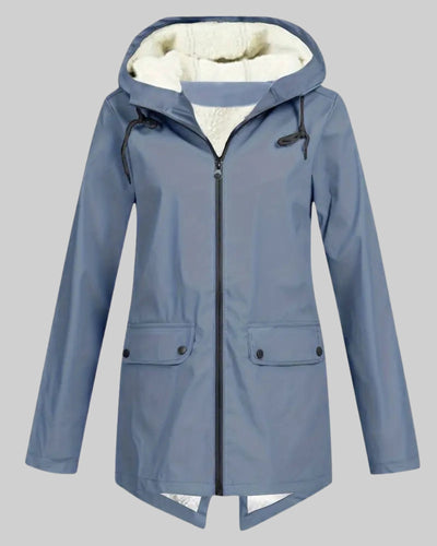 Astrid™ Parka Antipioggia Foderato in Pile