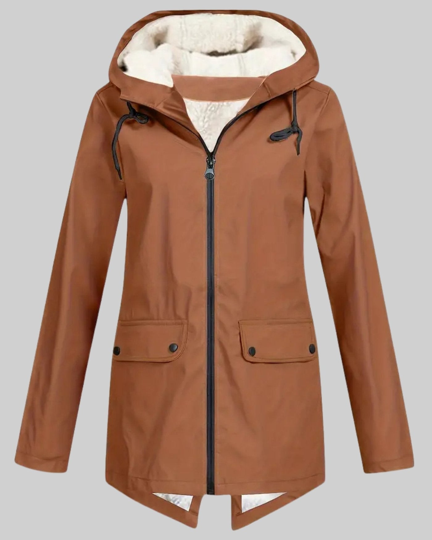 Astrid™ Parka Antipioggia Foderato in Pile