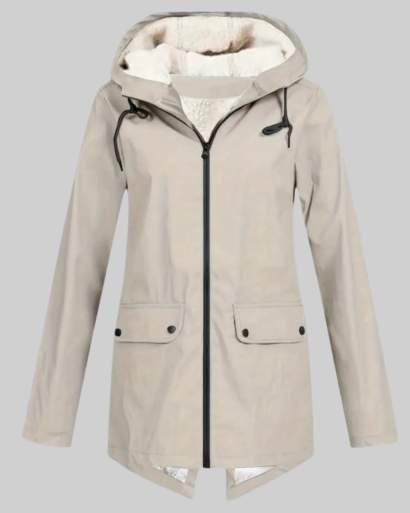 Astrid™ Parka Antipioggia Foderato in Pile