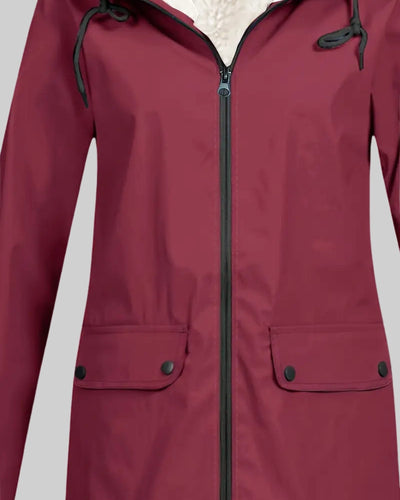 Astrid™ Parka Antipioggia Foderato in Pile