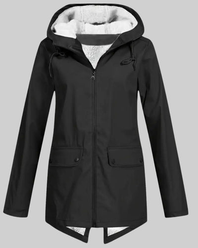 Astrid™ Parka Antipioggia Foderato in Pile