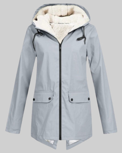 Astrid™ Parka Antipioggia Foderato in Pile