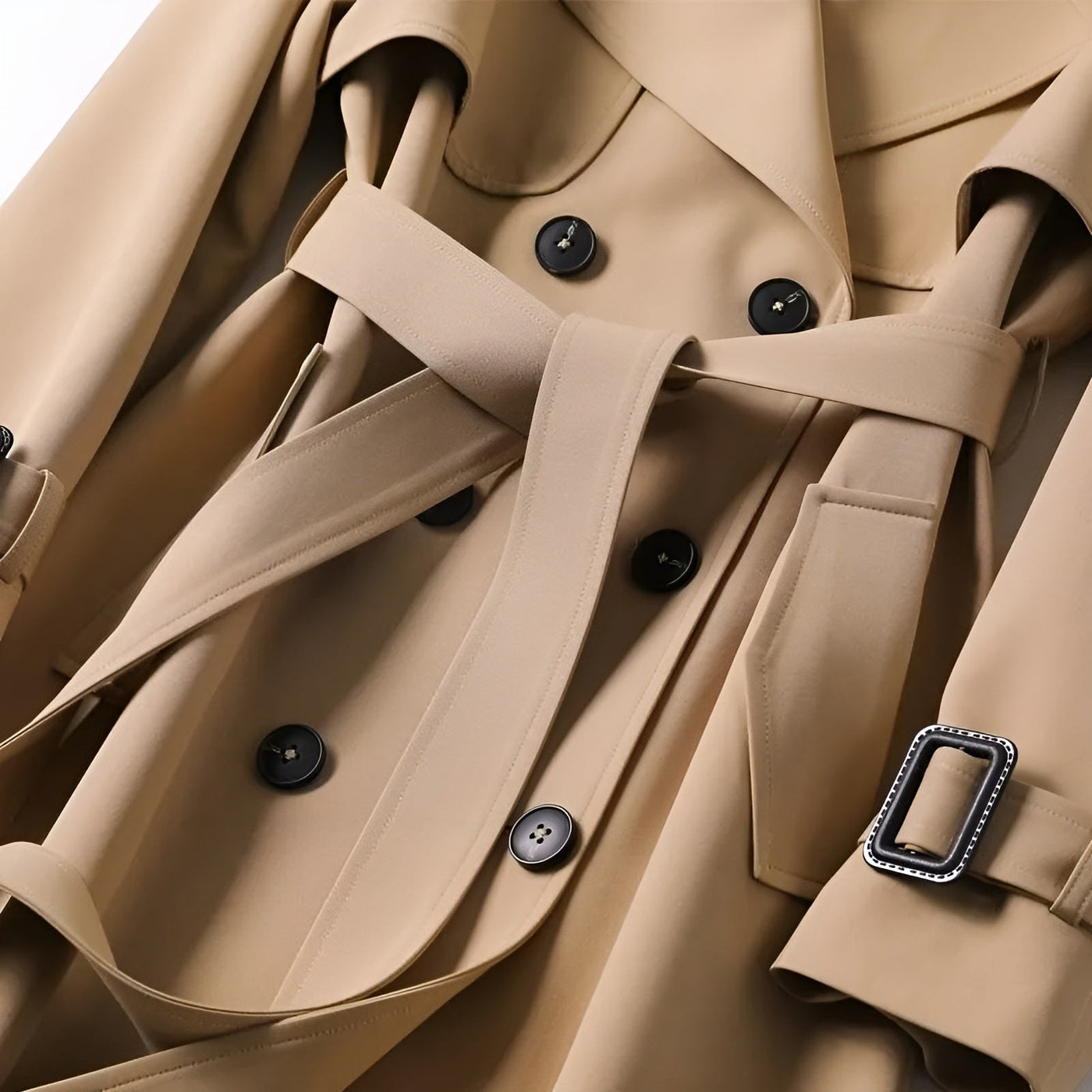 Beatriz™ Trench Elegante e Raffinato