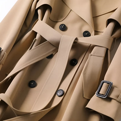 Beatriz™ Trench Elegante e Raffinato