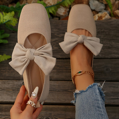 BellaBow™ Ballerine Slip-On Traspiranti con Fiocco