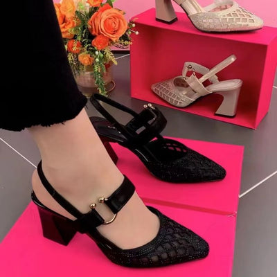 Velmira™ – Sandali Estivi con Tacco Largo e Cinturino Elegante