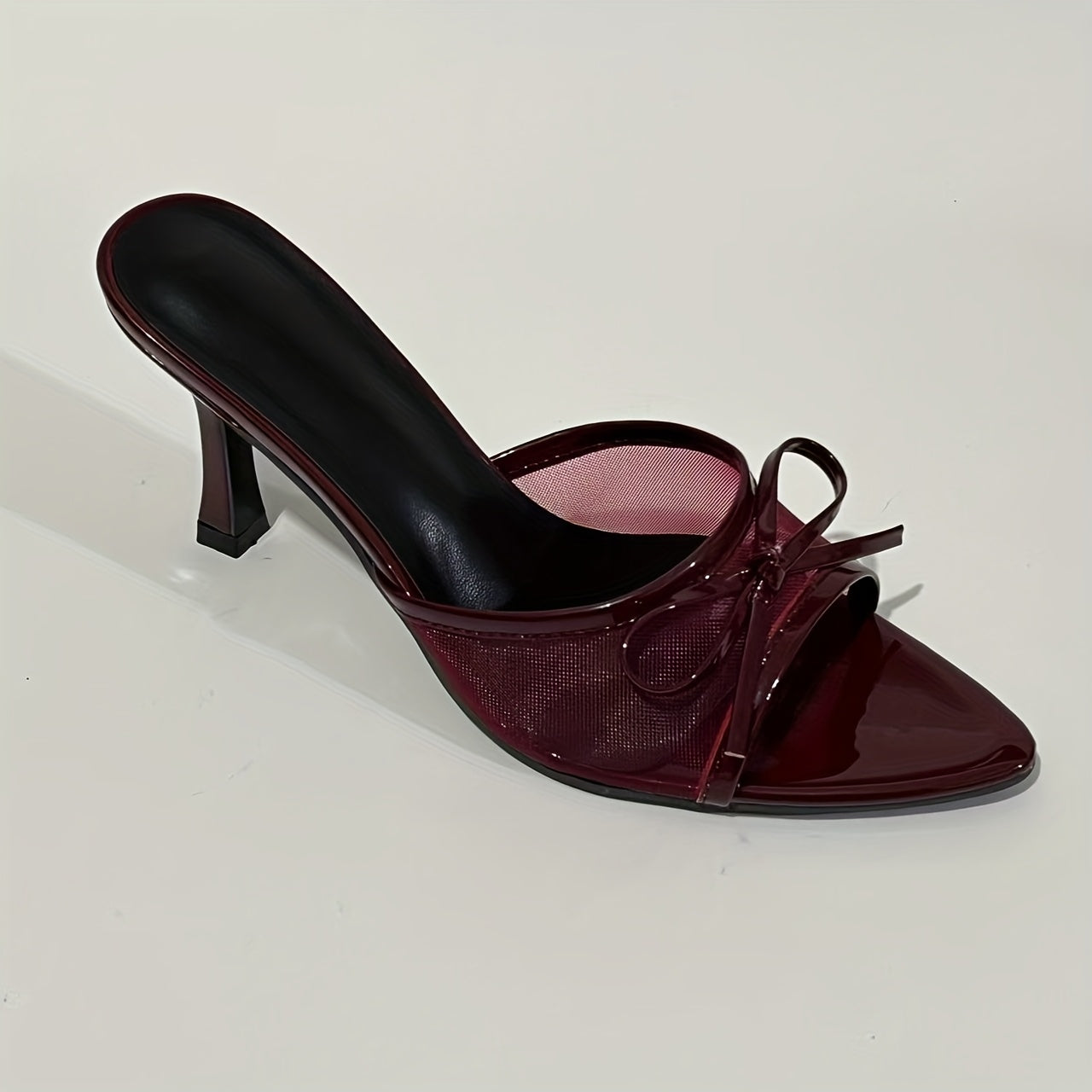 VeliaBow™ Sandali Eleganti con Rete e Fiocco
